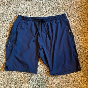 Men’s XL UNRL Navy blue shorts- like new